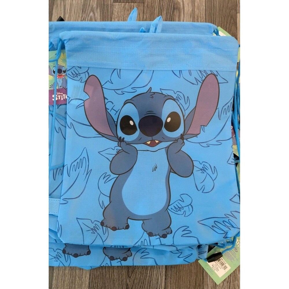Disney Stitch Eco Friendly Non Woven Sling Favor Bags 17 Pcs